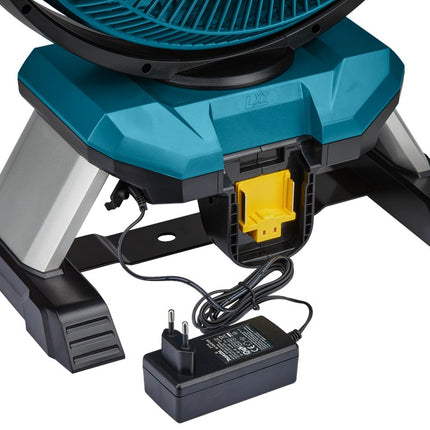 Afbeelding Makita 14,4 v / 18 v ventilator met zwenkfunctie DCF301Z