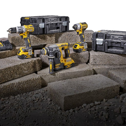 DeWALT 18v xr 3-delige voordeelset in toughsystem 3x 5.0ah DCK368P3T