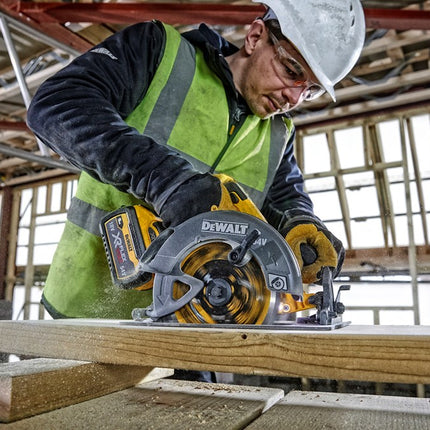 DeWALT 54v xr flexvolt 190mm cirkelzaag in tstak - zonder accu en lader DCS578NT