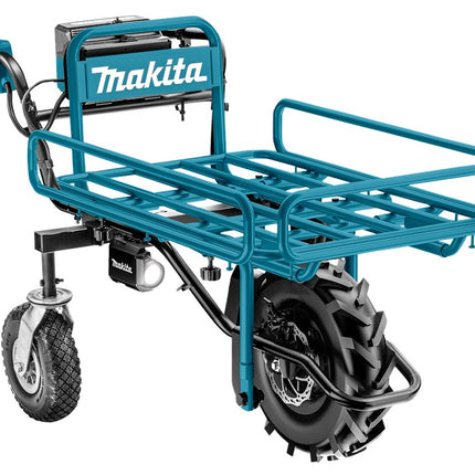 Afbeelding Makita lxt 18 v kruiwagen met rek zonder tilbelasting DCU180ZX1