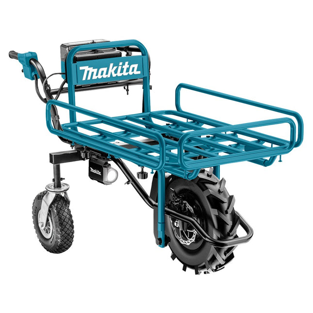 Afbeelding Makita lxt 18 v kruiwagen met rek zonder tilbelasting DCU180ZX1