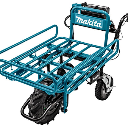 Afbeelding Makita lxt 18 v kruiwagen met rek zonder tilbelasting DCU180ZX1