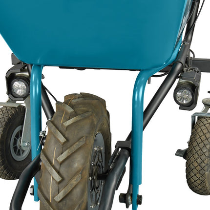 Afbeelding Makita lxt 18 v kruiwagen met bak zonder tilbelasting DCU180ZX2