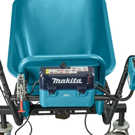 Afbeelding Makita lxt 18 v kruiwagen met bak zonder tilbelasting DCU180ZX2
