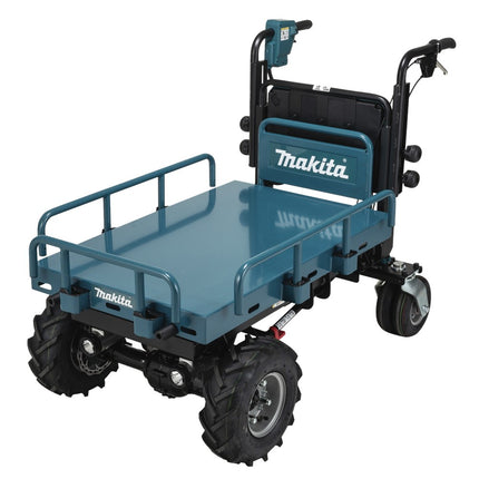 Afbeelding Makita lxt 2x18 v accu transporter met schaarlift DCU601Z