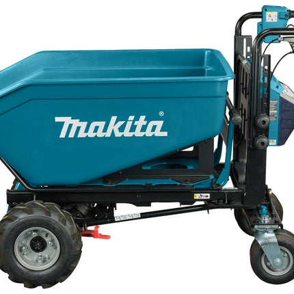 Afbeelding Makita lxt 2x18 v accu dumper met bak DCU603Z