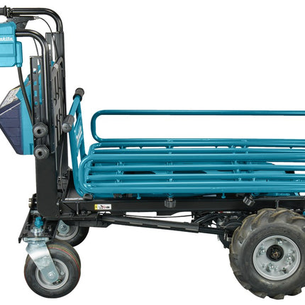 Afbeelding Makita lxt 2x18 v dumper met rek DCU604Z