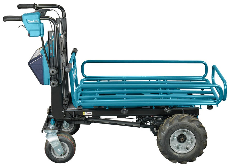 Afbeelding Makita lxt 2x18 v dumper met rek DCU604Z