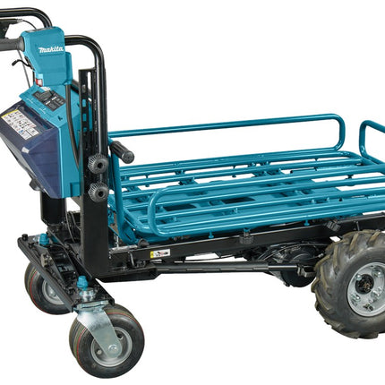 Afbeelding Makita lxt 2x18 v dumper met rek DCU604Z