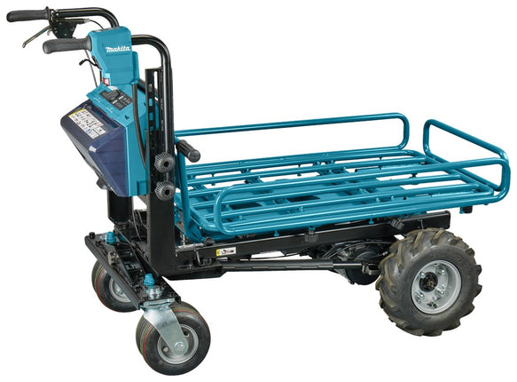 Afbeelding Makita lxt 2x18 v dumper met rek DCU604Z