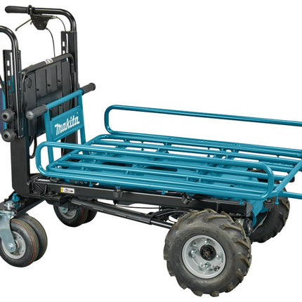 Afbeelding Makita lxt 2x18 v dumper met rek DCU604Z