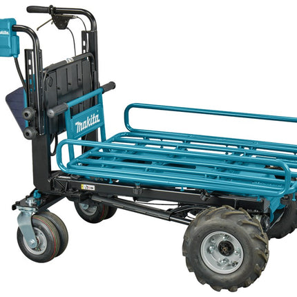 Afbeelding Makita lxt 2x18 v dumper met rek DCU604Z
