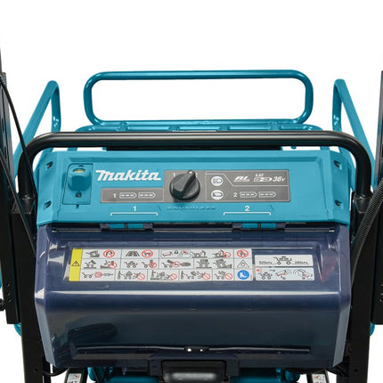 Afbeelding Makita lxt 2x18 v dumper met rek DCU604Z