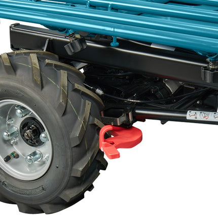Afbeelding Makita lxt 2x18 v dumper met rek DCU604Z
