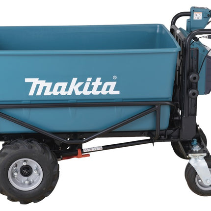 Afbeelding Makita lxt 2x18 v accu transporter met laadbak DCU605Z