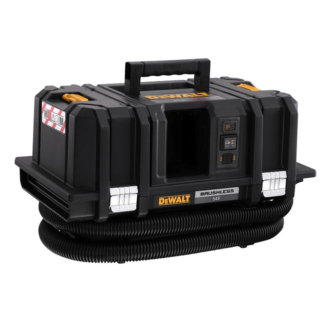 DeWALT 54v xr flexvolt m-klasse nat&droog stofzuiger - in karton zonder accu's en lader DCV586MN