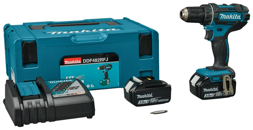 Afbeelding Makita 18 v boor-/schroefmachine DDF482RFJ