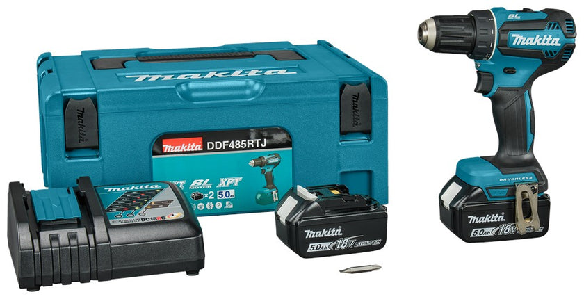 Afbeelding Makita 18 v boor-/schroefmachine DDF485RTJ