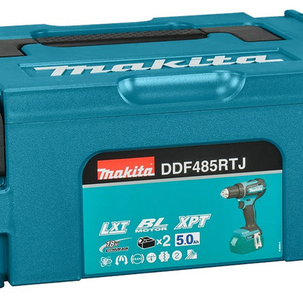Afbeelding Makita 18 v boor-/schroefmachine DDF485RTJ