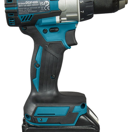 Afbeelding Makita 18 v boor-/schroefmachine DDF489RTJ