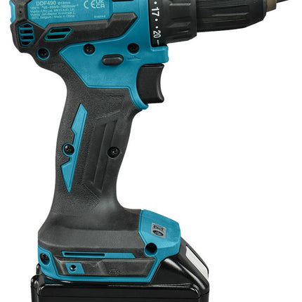 Afbeelding Makita lxt 18 v boor-/schroefmachine DDF490RTJ