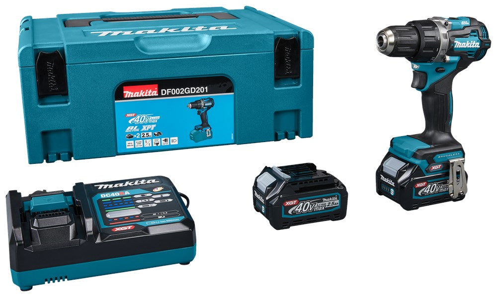 Afbeelding Makita 40 v max boor-/schroefmachine DF002GD201