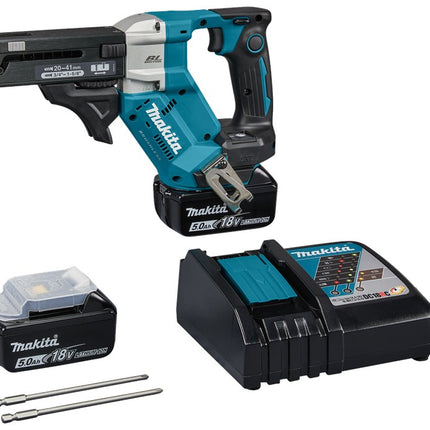Afbeelding Makita 18 v schroefautomaat 3/4" tot 1 5/8" (20 tot 41 mm) DFR452RTJ