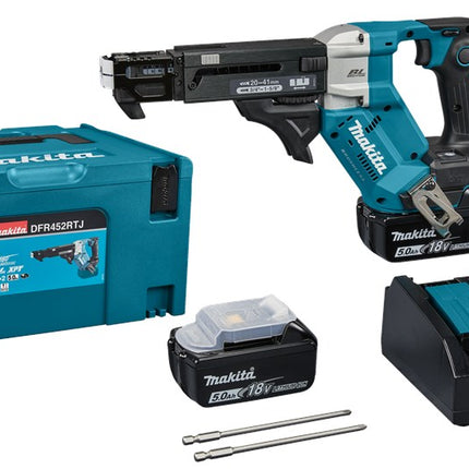 Afbeelding Makita 18 v schroefautomaat 3/4" tot 1 5/8" (20 tot 41 mm) DFR452RTJ