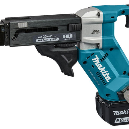 Afbeelding Makita 18 v schroefautomaat 3/4" tot 1 5/8" (20 tot 41 mm) DFR452RTJ