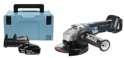 Afbeelding Makita 18 v haakse slijper 125 mm DGA505RTJ