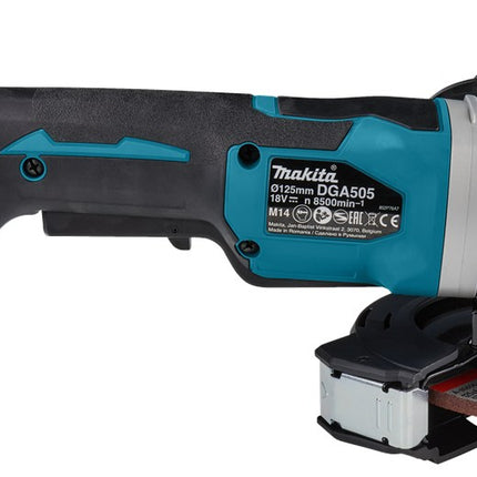 Afbeelding Makita 18 v haakse slijper 125 mm DGA505Z