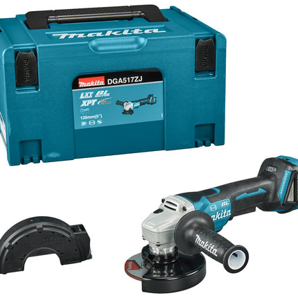 Afbeelding Makita 18 v haakse slijper 125 mm DGA517ZJ