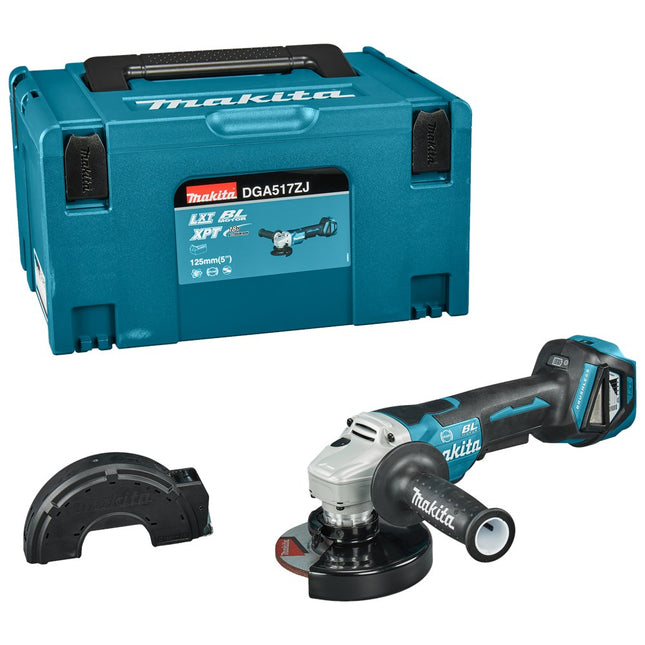 Afbeelding Makita 18 v haakse slijper 125 mm DGA517ZJ