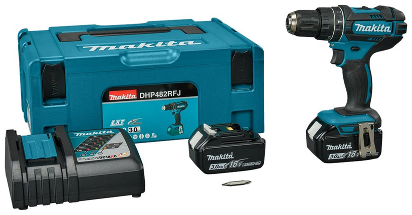 Afbeelding Makita 18 v klopboor-/schroefmachine DHP482RFJ