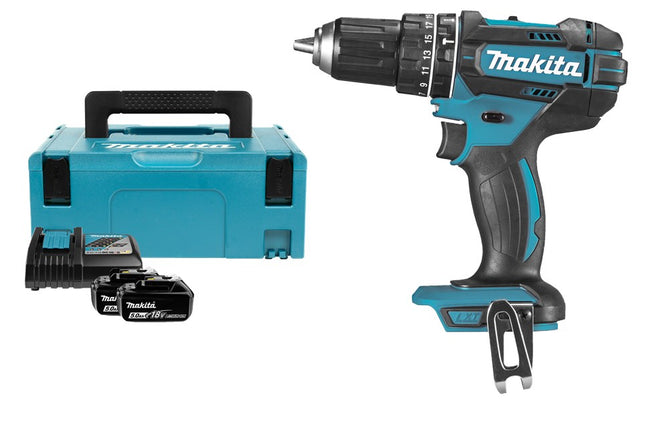 Afbeelding Makita 18 v klopboor-/schroefmachine DHP482RTJ