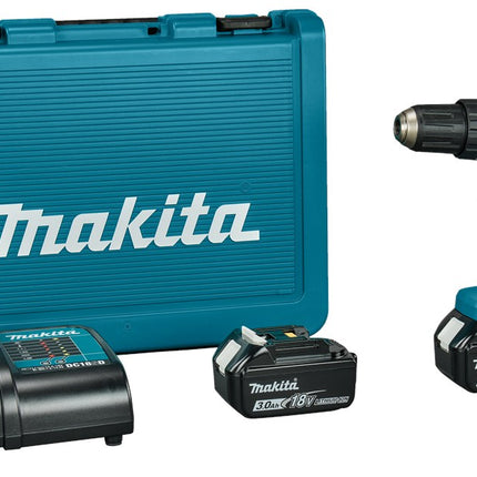 Afbeelding Makita 18 v klopboor-/schroefmachine DHP485SFE