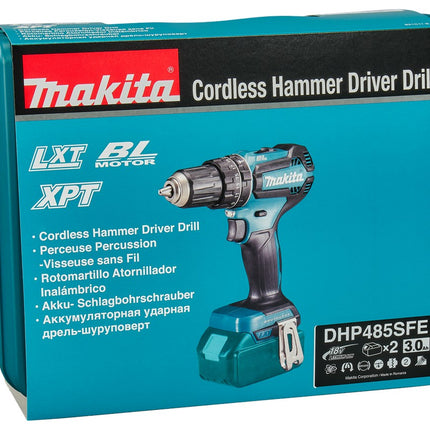Afbeelding Makita 18 v klopboor-/schroefmachine DHP485SFE