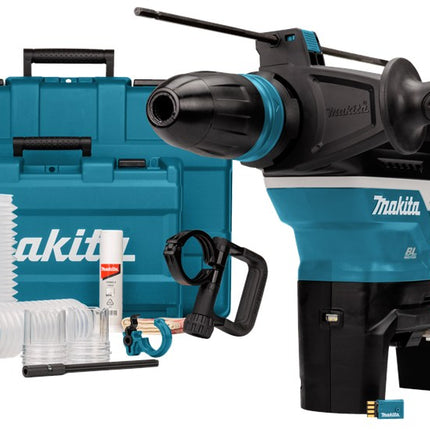 Afbeelding Makita 2x18 v combihamer DHR400ZUN1