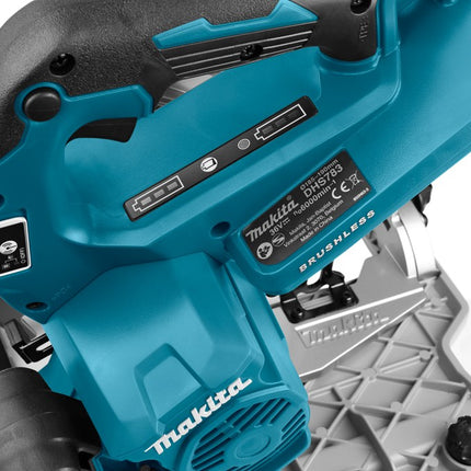 Afbeelding Makita 2x18 v cirkelzaag 190 mm DHS783ZJU