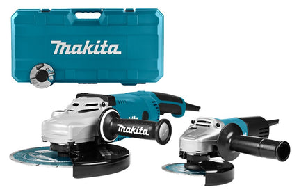 Afbeelding Makita 230 v haakse slijperset 125/230 mm DK0054X1