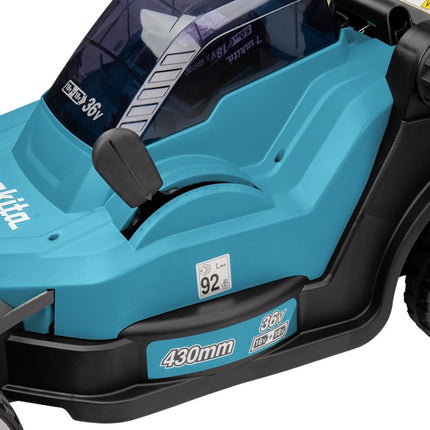 Afbeelding Makita lxt 2x18 v accu grasmaaier 43 cm DLM432Z