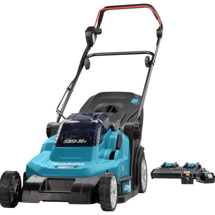 Afbeelding Makita lxt 2x18 v accu grasmaaier 43 cm DLM432PT2