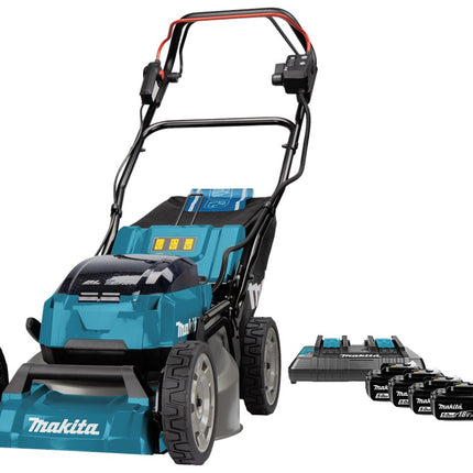 Afbeelding Makita lxt 2x18 v accu grasmaaier 46cm DLM462PT4