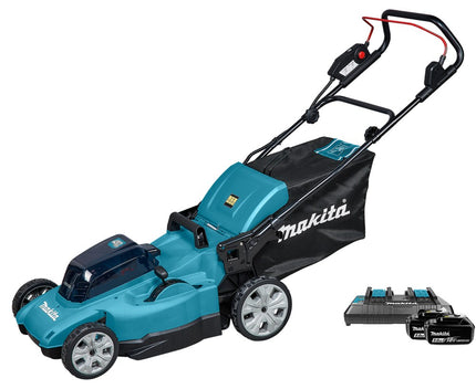 Afbeelding Makita lxt 2x18 v accu grasmaaier 48 cm DLM480PT2