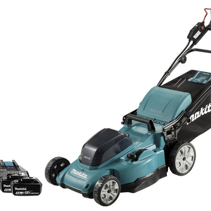 Afbeelding Makita lxt 2x18 v accu grasmaaier 48 cm DLM481PT2