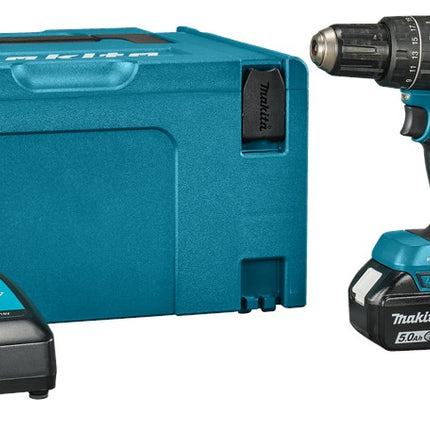 Afbeelding Makita 18 v combiset voor allround (klop)boor- en (slag)schroefklussen DLX2180TJ