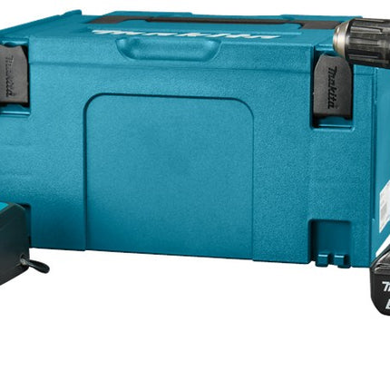 Afbeelding Makita 18 v combiset voor allround (klop)boor- en (slag)schroefklussen DLX2180TJ