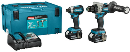 Afbeelding Makita lxt 18 v combiset boren en (slag)schroeven DLX2545TJ
