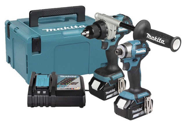 Afbeelding Makita lxt 18 v combiset boren en (slag)schroeven DLX2573TJ