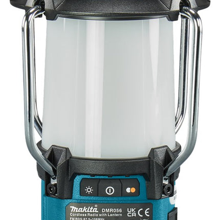 Afbeelding Makita 14,4 v / 18 v camping lamp met radio en bluetooth DMR056